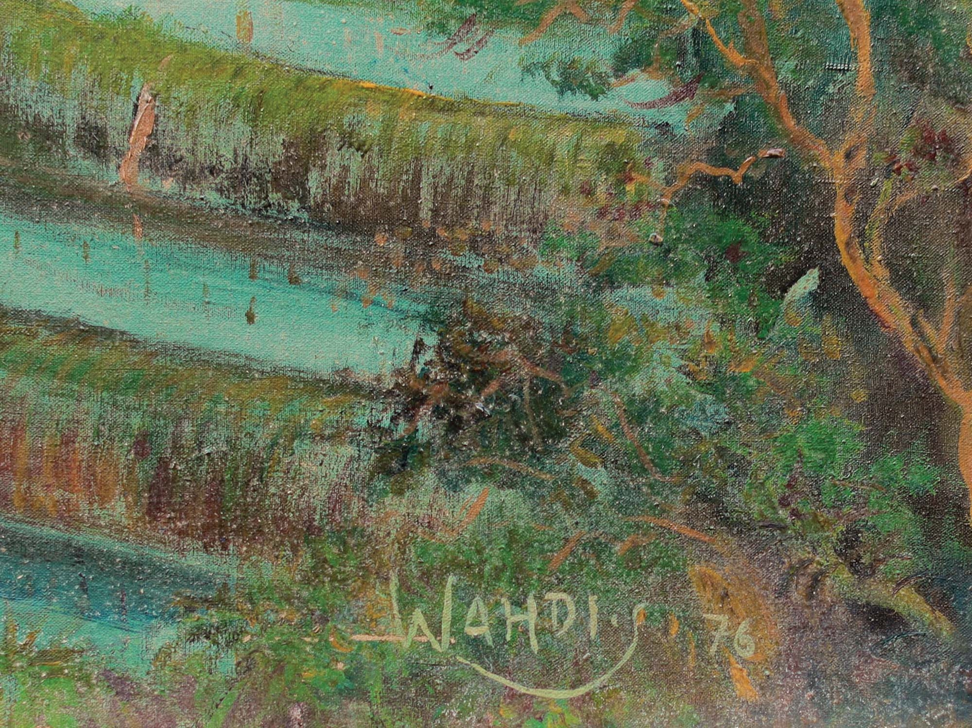 Artwork by Wahdi Sumanta, Landscape, Made of Oil On Canvas