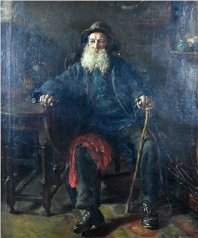 Jarvey an old Widecombe character - Charles Martin Hodges