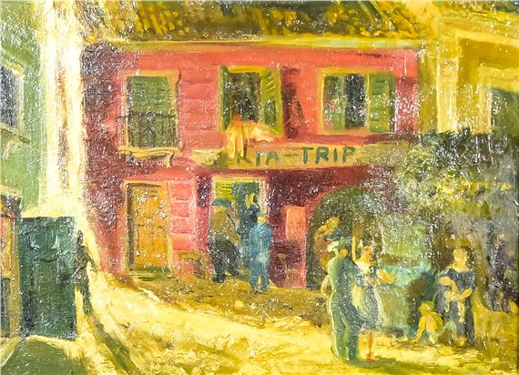 French street scene - Sylvia Gosse