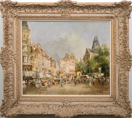 Paris - Rue Mouffetard mit Medarduskirche - Peter Götz Pallmann