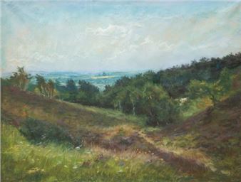 Waldlandschaft - Hans Werner Matern