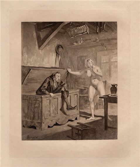 The Dishonest Couple by Edmond Malassis, 1931