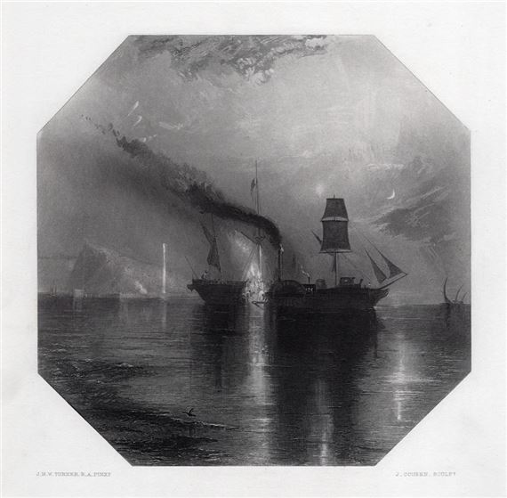 Peace Burial of Wilkie by Joseph Mallord William Turner, 1878