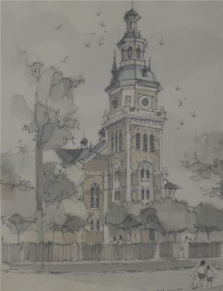 The Old Church, Pretoria, '71 - Don Adair