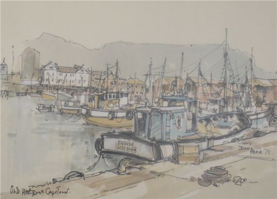 Old Harbour, Cape Town, '72 - Don Adair