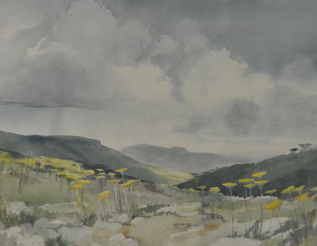 Artwork by Rowena Bush, Spring Flowers, Made of Watercolour