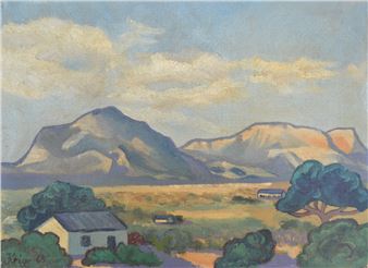 Houses in a Landscape, '65 - Francois Krige