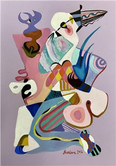 AbstraktnÃ­ kompozice II - Natalie Kozlova