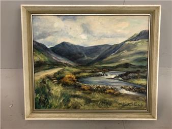 Exmoor landscape - Dorothy G Pemberton