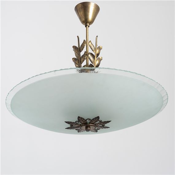 ceiling lamp model "11445 by Harald Notini, 1940s