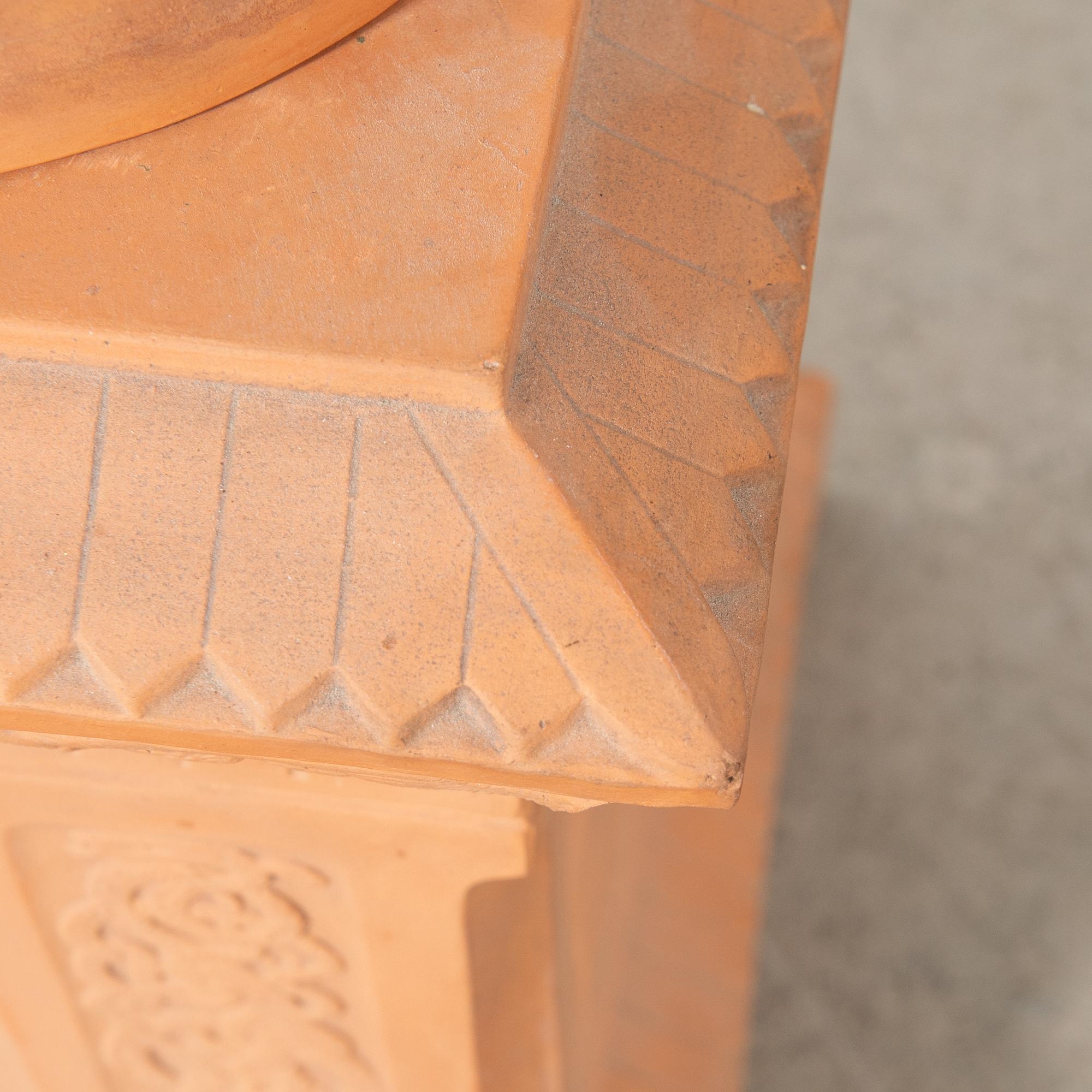 Artwork by Johann Peter Molin, Bältesspännarna, Made of Terracotta