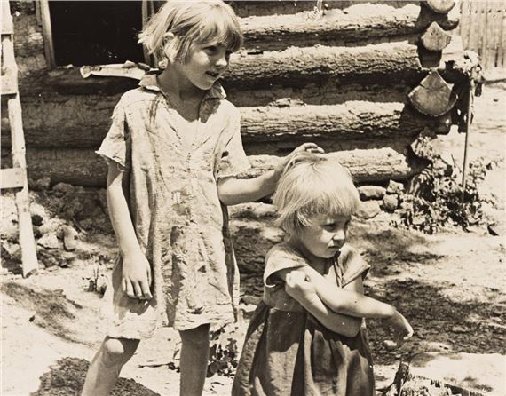 Arthur Rothstein | Group of three FSA photographs depicting children ...