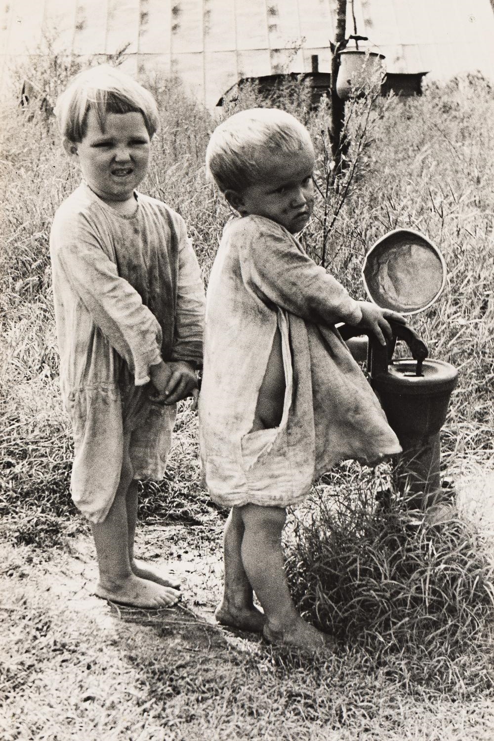 Arthur Rothstein | Group of three FSA photographs depicting children ...