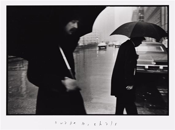 Umbrella Men, New York - Duane Michals