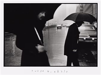 Umbrella Men, New York - Duane Michals
