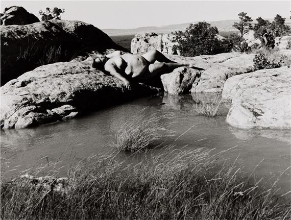 Nature Self-Portrait #6 by Laura Aguilar, 1996