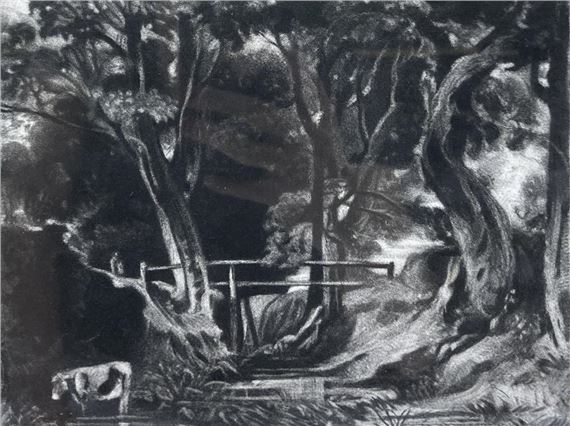 A Dell, Helmingham Park, Suffolk by John Constable