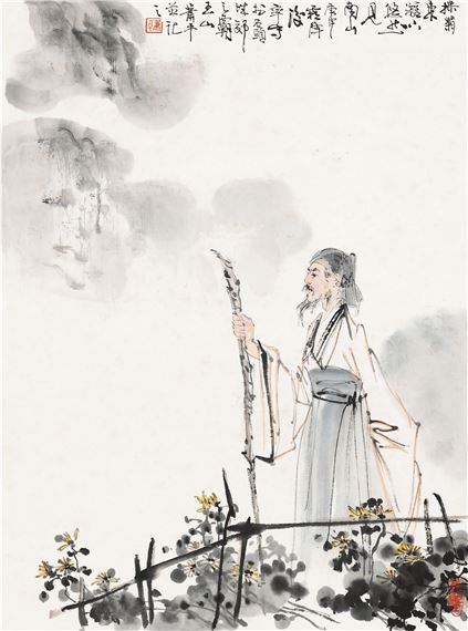 PORTRAIT OF TAO YUANMING - Xiao Ping