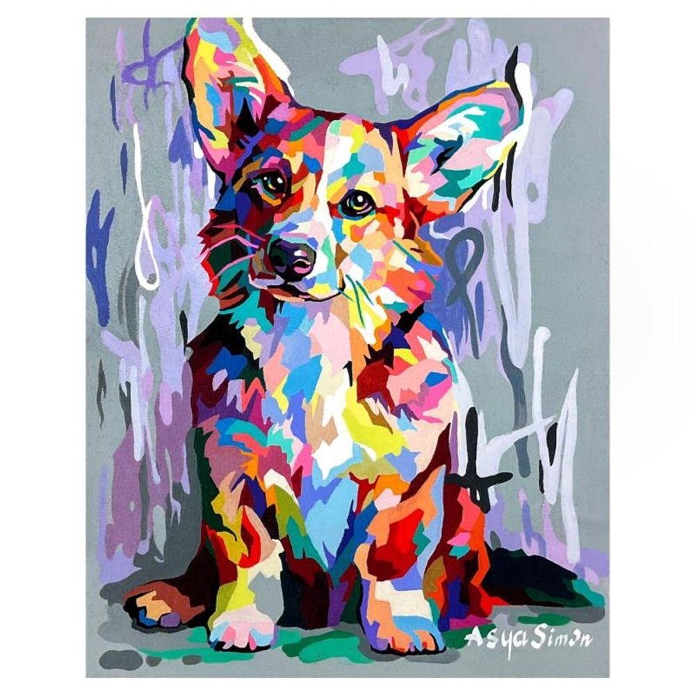 Artwork by Asya Simon, Untitled, Made of Giclee On Canvas