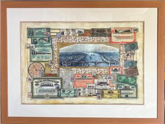 Original unique on paper - Roy Hoylund