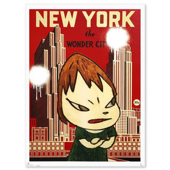 【額装済】【DEATH NYC】SNOOPY✩Basquiat Death NYC | Snoopy Saxo (2018) | MutualArt