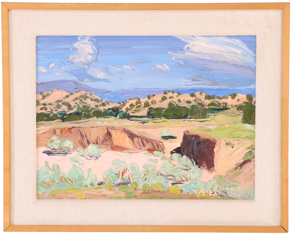 Artwork by Louisa McElwain, Tierra Madre Study, Right, Made of Oil On Canvas