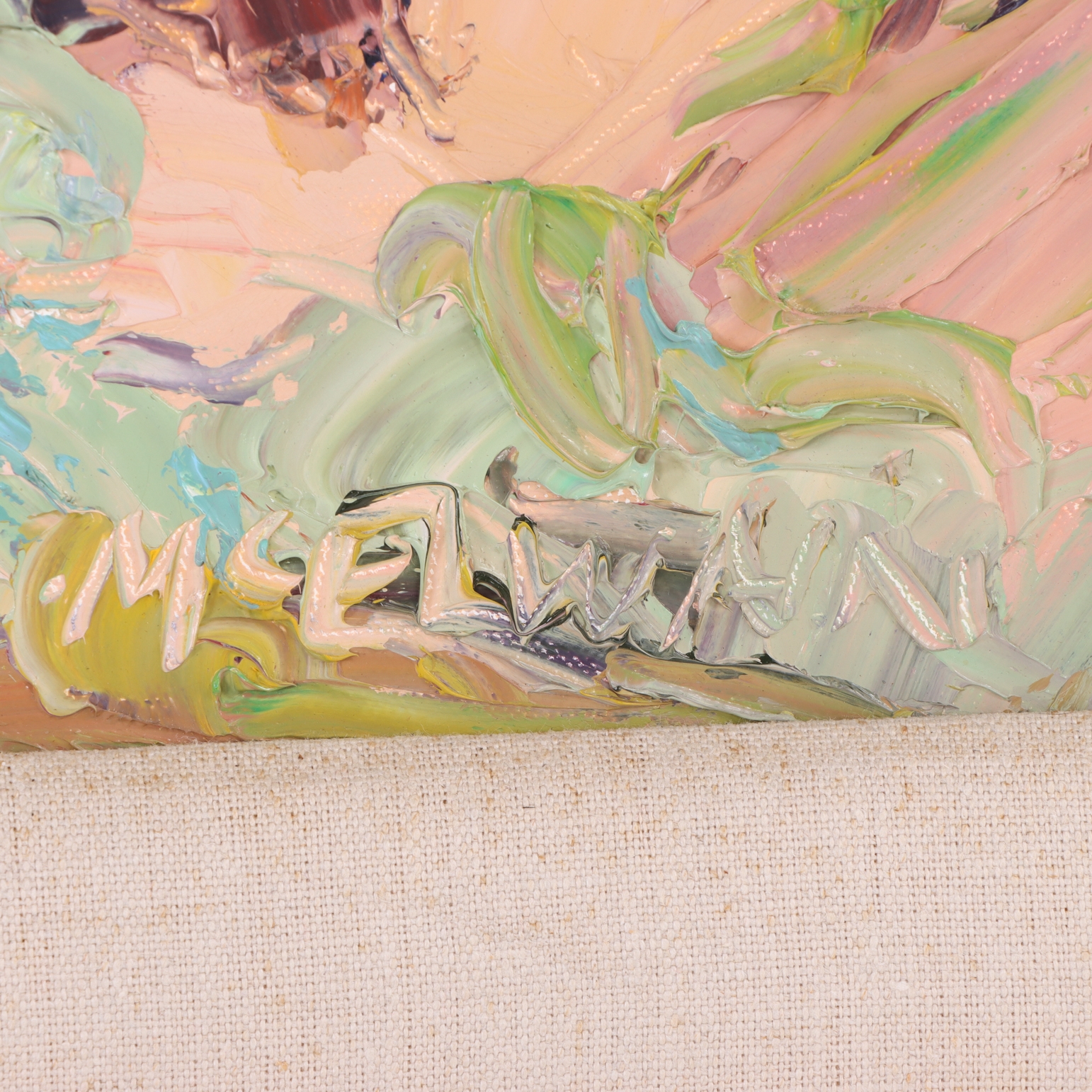 Artwork by Louisa McElwain, Tierra Madre Study, Right, Made of Oil On Canvas