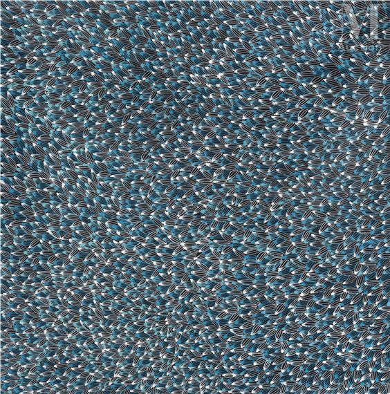 Bush Leaves by Abie Loy Kemarre, 2023