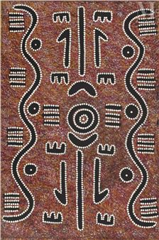Kangaroo Dreaming - Michael Nelson Tjakamarra