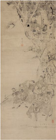 REST IN THE PINE SHADOW - Wang Shichang