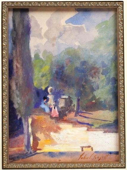 Watercolor and gouache by John Singer Sargent