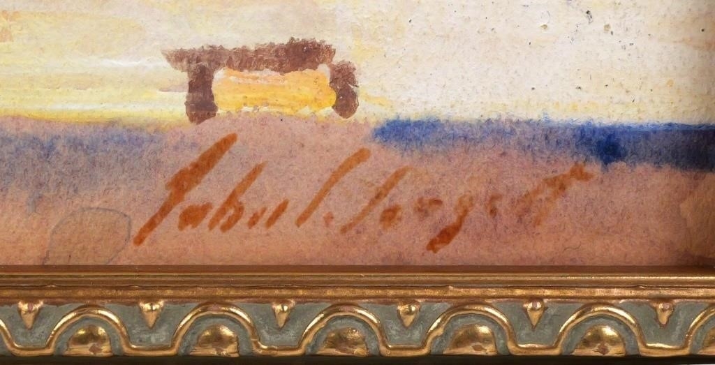 Artwork by John Singer Sargent, Watercolor and gouache, Made of Watercolor And Gouache Painting On Paper