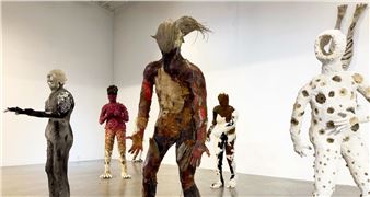 Artist Uses Salvaged Materials To Create Life-Size Sculptures That Explore Dual Identities [Interview]