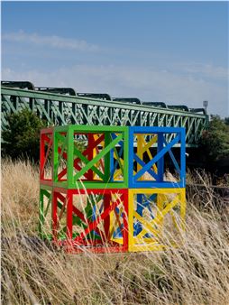 Rasheed Araeen Sculpture Debuts in London at The Line