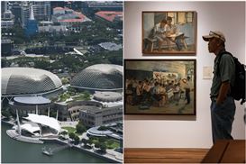 Visitors and revenues up at Esplanade; National Gallery donations dip