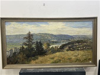 " Vue de Namur depuis Beez" Picture