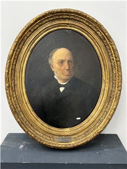 "Portrait de Pierre-Joseph Borremans (1817-1884)" - Berghe Vanden