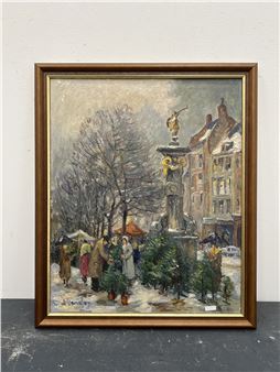 "Marché aux sapins, place de l'Ange" Picture