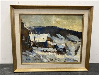 "Paysage enneigé" - Jean-Marc Krings