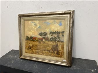 ' Au temps des moissons' - Eugène Calberg