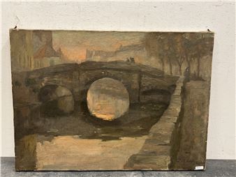 &quot;3 Pont à Bruges&quot; - Joseph Middeleer