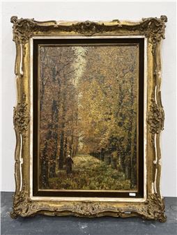 'Paysage de forêt animé' - Henri Deglume