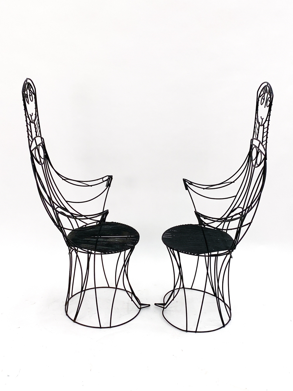 John Risley | JOHN RISLEY SCULPTURAL PATIO CHAIRS (Circa 1960s) | MutualArt