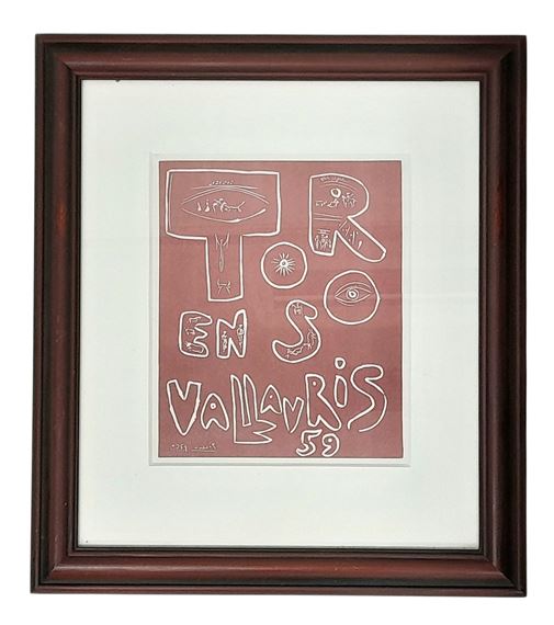 Pablo Picasso | A 1959 Pablo Picasso Framed and Glazed Lithograph ...