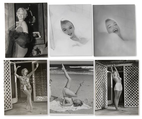 A GROUP OF MARILYN MONROE PHOTOGRAPHS (ALL PSA/DNA &quot;TYPE II&quot;) - Andre de Dienes