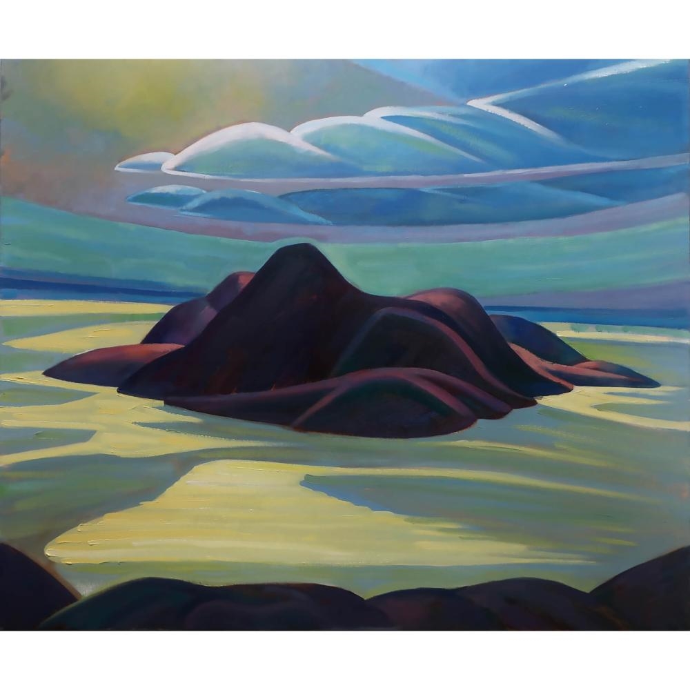 Artwork by Alex Korenfeld, L. Harris, PIC ISLAND, Made of Oil On Canvas