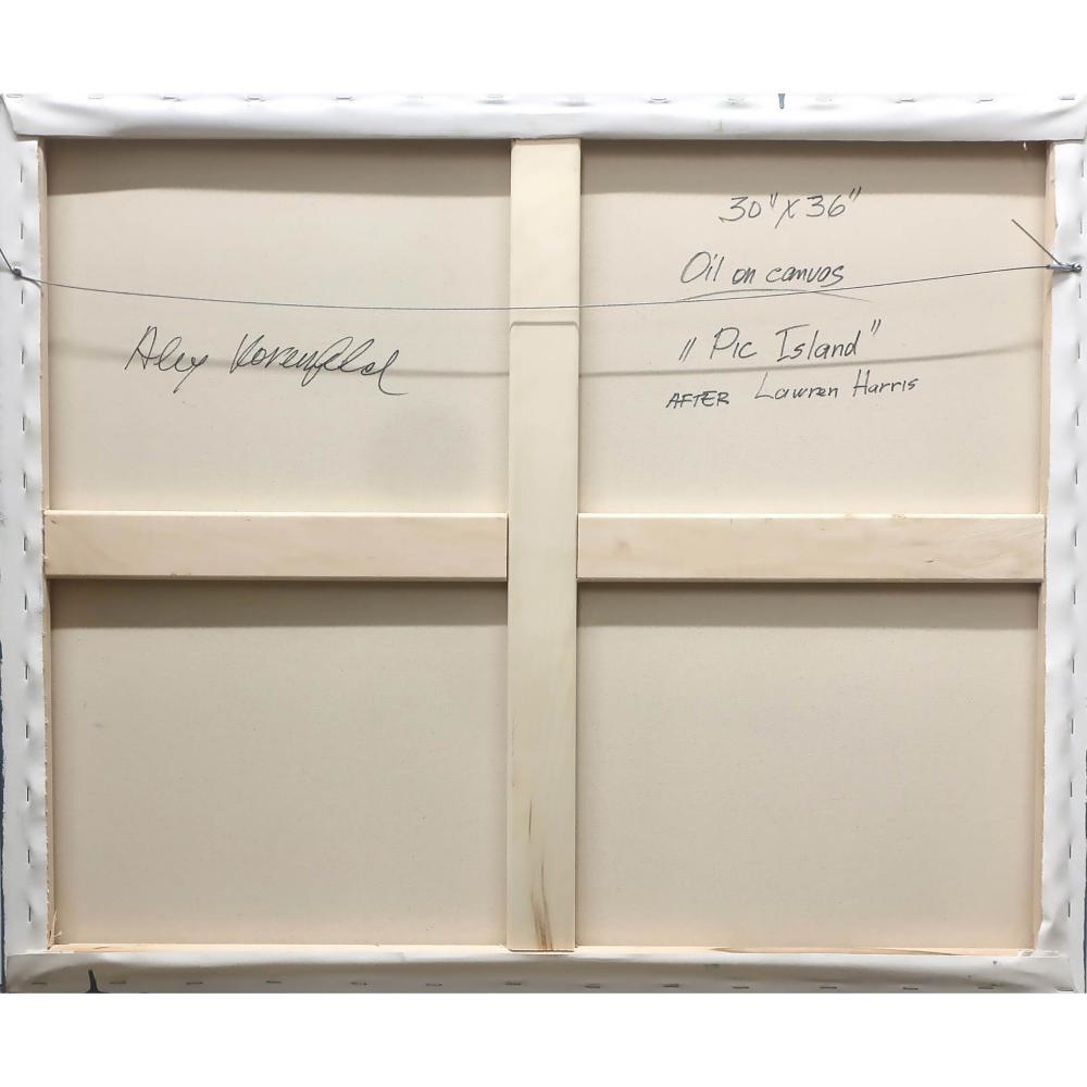 Artwork by Alex Korenfeld, L. Harris, PIC ISLAND, Made of Oil On Canvas