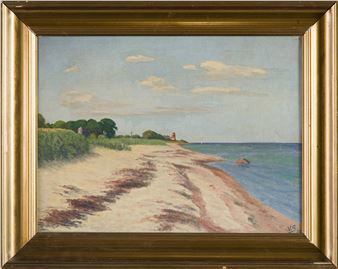 Beach Scene - Venny Soldan-Brofeldt