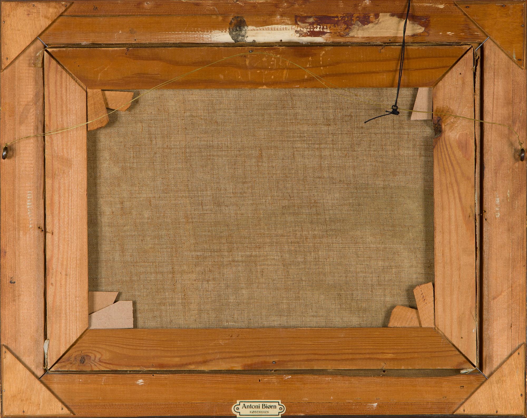 Artwork by Venny Soldan-Brofeldt, Beach Scene, Made of Oil On Canvas