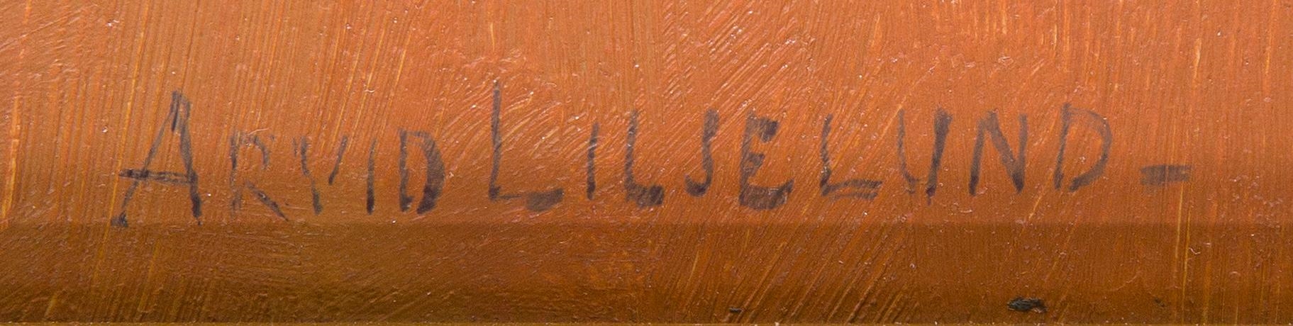 Artwork by Arvid Liljelund, Still Life with Fruits, Made of Oil On Panel